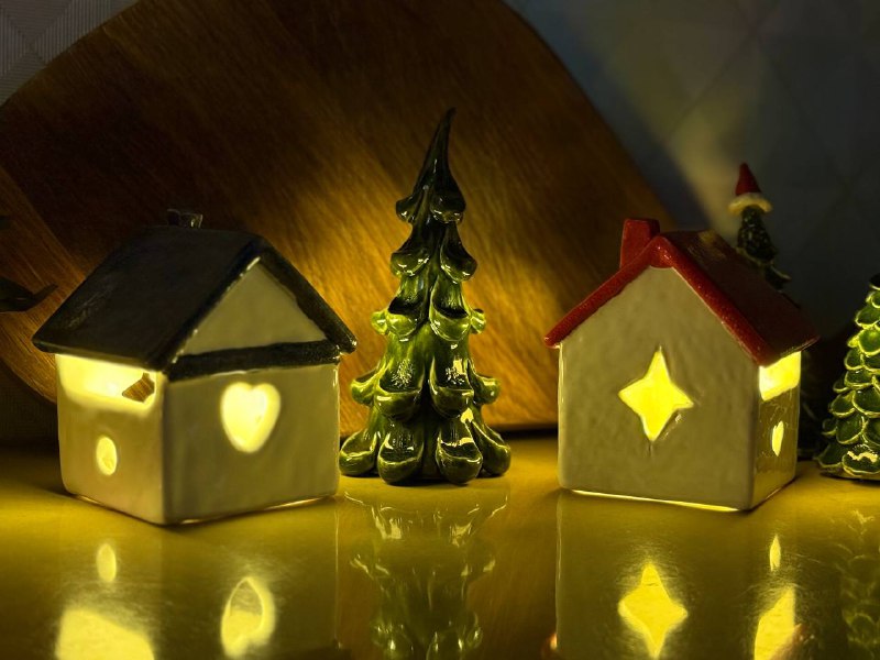 Домик-подсвечник