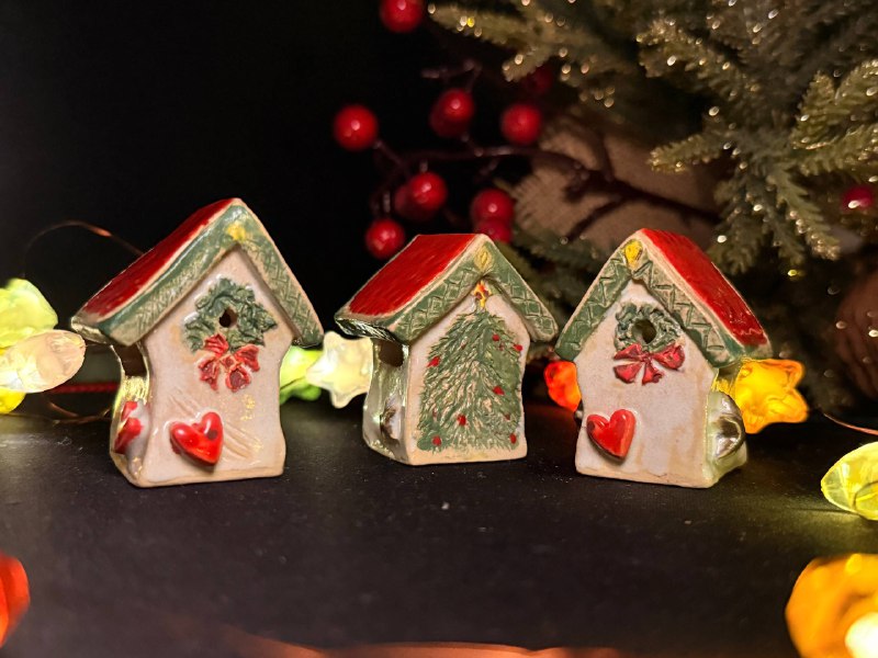 Мини-домики-погремушки